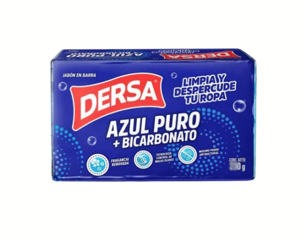 JABON DERSA BARRA AZUL PURO +BICARBONATO 320